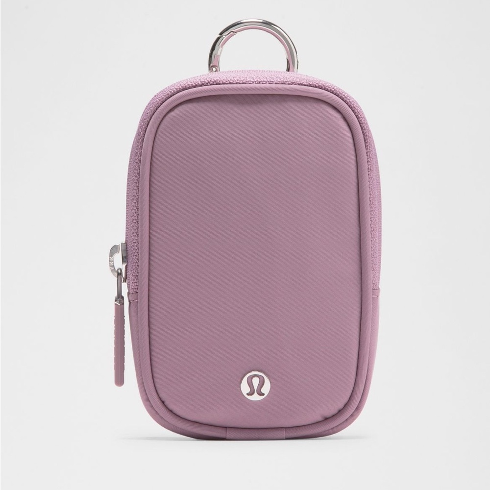 Lululemon clippable nano pouch lavender lux